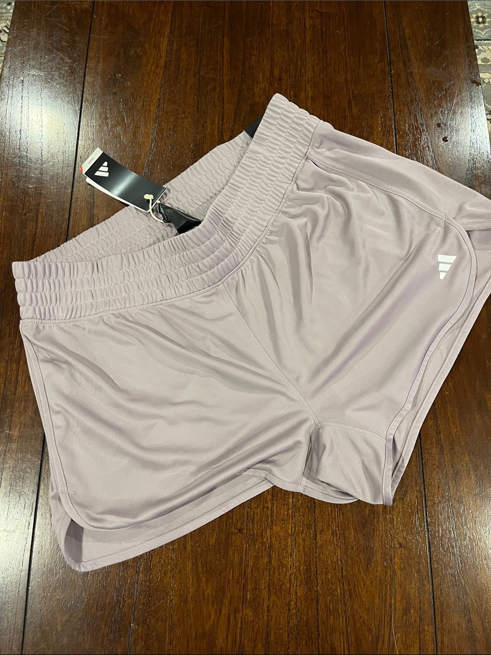 adidas Light Lavender Women’s Athletic Shorts